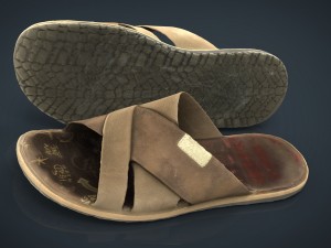 flips flops 3D 模型