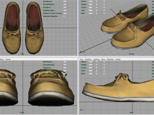 summer sneakers Modelo 3D