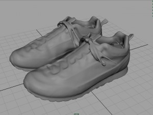 trekking sneakers 3D Model
