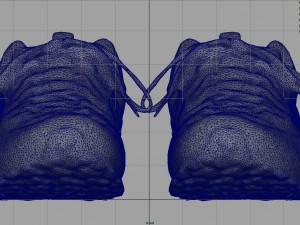 trekking sneakers 3D Model