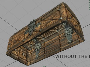 medieval chest 3Dモデル