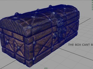 medieval chest 3Dモデル