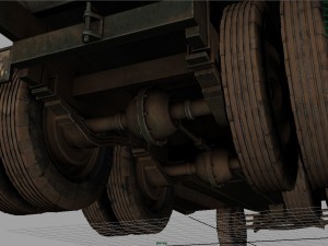 gaz aaa cargo truck 3D मॉडल