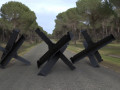 Hedgehog anti-tank obstacle 3D Model