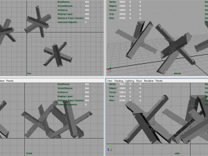hedgehog anti-tank obstacle 3D मॉडल