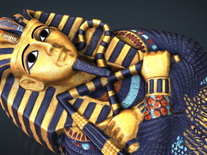 egyptian sarcophagus 3D मॉडल