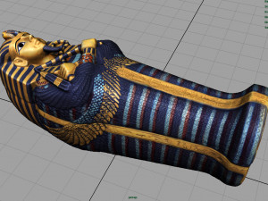 egyptian sarcophagus 3D मॉडल