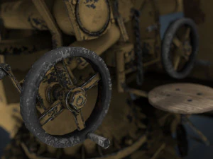 flak alem&atilde;o 36 88mm Modelo 3D