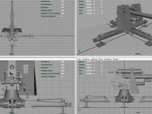 flak alem&atilde;o 36 88mm Modelo 3D
