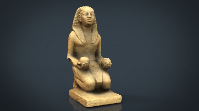amenhotep ii 3D Model .c4d .max .obj .3ds .fbx .stl .blend 