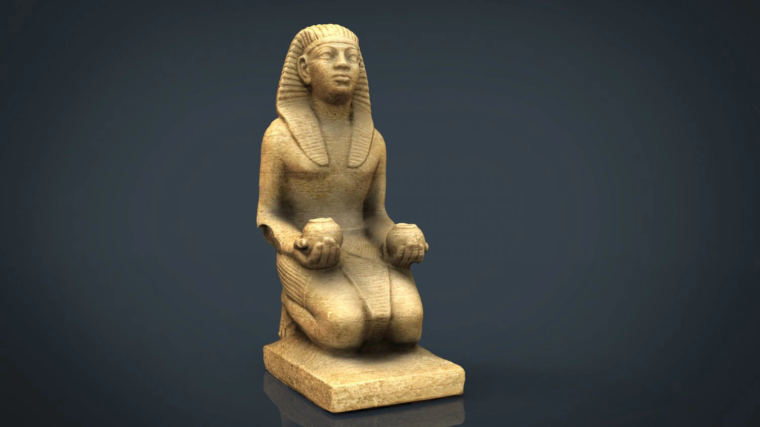 amenhotep ii 3D Model .c4d .max .obj .3ds .fbx .stl .blend 