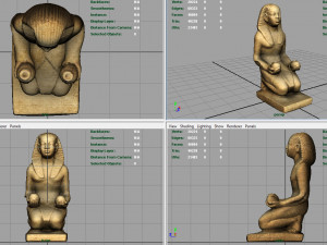 amenhotep ii 3D Model