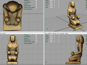 amenhotep ii 3D Model