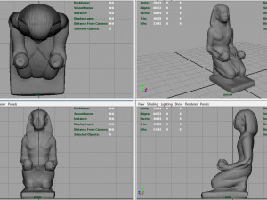 amenhotep ii 3D Model
