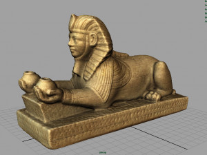 the alabaster sphinx 3D 模型