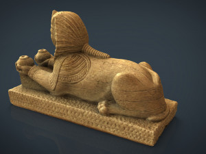 the alabaster sphinx 3D 模型