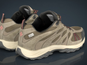 hiking shoes 3D Модель
