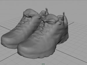 hiking shoes 3D Model