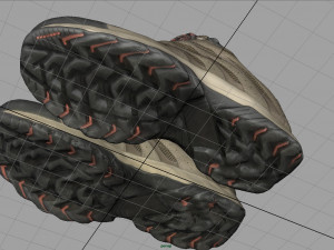 hiking shoes 3D Модель