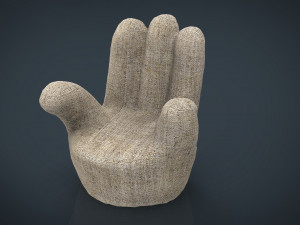 finger chair 3D Model