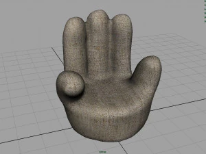 finger chair 3D Model
