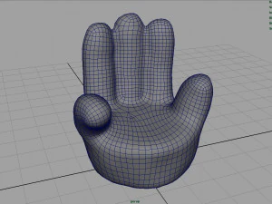 finger chair 3D Model