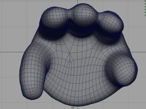 finger chair 3D Model