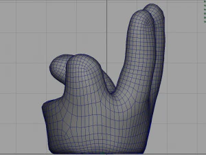finger chair 3D Model