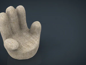 finger chair 3D Model