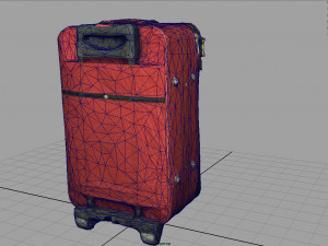 suitcase 3D मॉडल