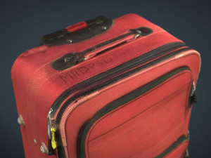 suitcase 3D मॉडल