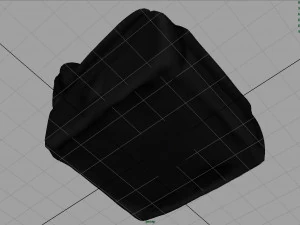 cadeira de couro Modelo 3D