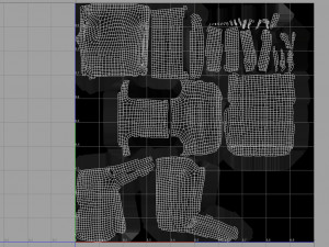 leather chair 3D मॉडल