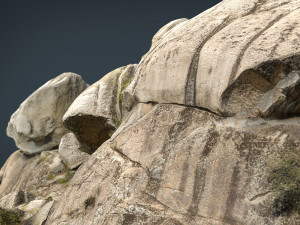 Mountain rocks 1 3D Model