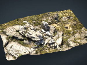 Mountain rocks 1 3D Model
