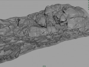 Mountain rocks 1 3D Model