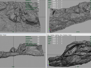 Mountain rocks 1 3D Model