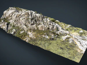 mountain rocks 2 3D Model