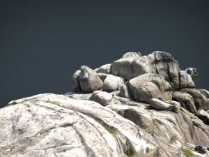 mountain rocks 2 3D Model