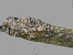 mountain rocks 2 3D Model