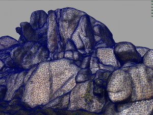 mountain rocks 2 3D Model