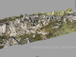 mountain rocks 2 3D Model