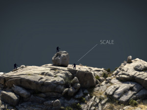 mountain rocks 3 3D मॉडल
