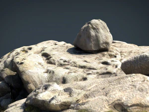 mountain rocks 3 3D Model
