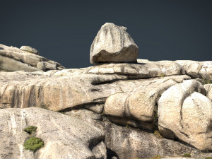 mountain rocks 3 3D मॉडल