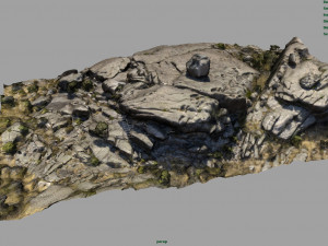 mountain rocks 3 3D मॉडल