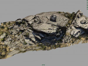 mountain rocks 3 3D Model
