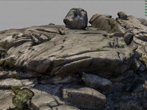 mountain rocks 3 3D मॉडल