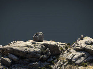 mountain rocks 3 3D मॉडल