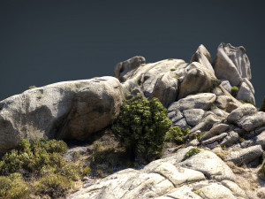 mountain rocks 4 3D 모델